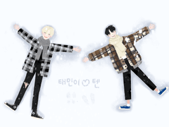 탬텐탬 | 겨울 눈밭