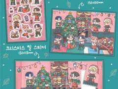 크리스마스를 준비하는 테스타 스티커&엽서