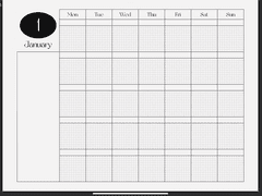 굿노트 만년 먼슬리+위클리 무료배포