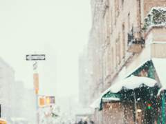 눈 내리는 거리