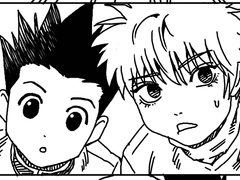 헌터x헌터 키스 안 하면 못 나가는 방 (키르곤)