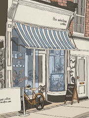 문 사장님과 카페 알바생들