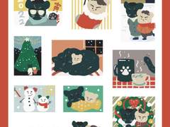 대진준기 스티커도안