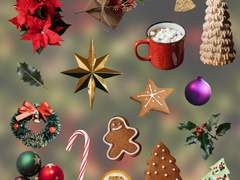 [굿노트 스티커] 미리 메리 크리스마스