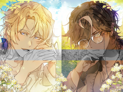 쿠킹덤 마들렌/에스프레소맛 쿠키 포토카드 도안 유료 배포(~22.01.23. 파일 내림)