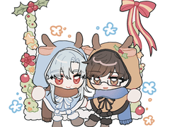 하늘 여명 커미션 신청.