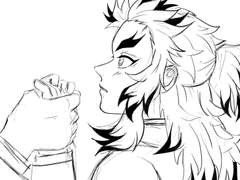 모브남한테 청혼받아서 당황한 렌고쿠씨