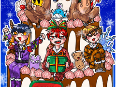 뜰팁으로 크리스마스 케이크 만들기