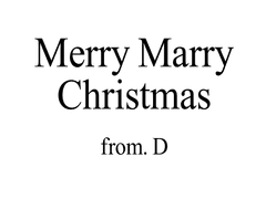 Merry Marry Christmas