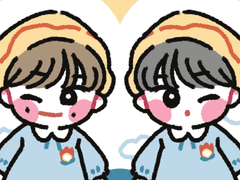 유치원 재도 키링 도안