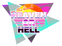 HEAVEN OR HELL on the beach