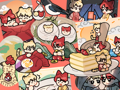 설날 말랑 스티커 5