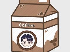 [데못죽] 청려 커피우유 키링 도안