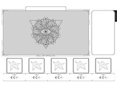 CoC 3~5인(다인)용 / 2인(타이만) 범용 맵시트