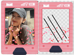 스마트폰 투명포카프레임도안 배포