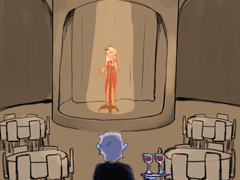 잭클로 조각글, 낙서