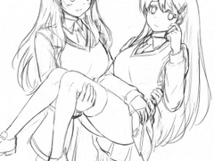 [백합] 마녀가 자위하는데 쓴 물건들을 닦다가 걸린 이야기.txt