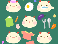 [굿노트] 2021 마지막 월간 루파 스티커 무료 배포