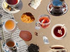 [굿노트 스티커] 빈티지 티타임