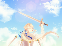 검무 추는 마들렌&치비 에소+마들렌