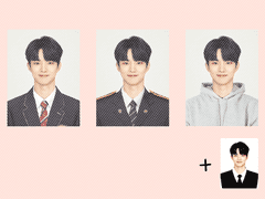 (요청) 더보이즈 큐(지창민) 증사 공유 [흑발 Ver.]