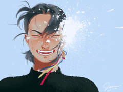 [브러쉬 공유] 갈필 브러쉬 Rough Brush