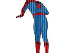 스파이더맨 전신 키링용 png