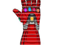 어벤져스 엔드게임 건틀렛 키링용 png