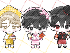 현제&유현&유진 경단특전 도안 배포