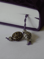 뼈와 이삭 무늬 책갈피