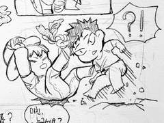 오이이와 이와이즈미 위주 손그림 모음