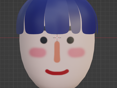 간단한 머리카락 만들기