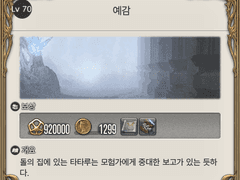 Lv. 70 예감