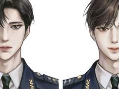 일러스트 - 증명사진