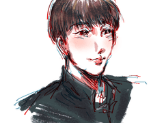 쩜오계 첨 들어오고 낙서