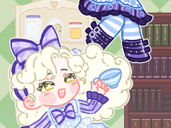 배경화면용 앨리스 테마 SD 일러스트+고정틀 영상 커미션