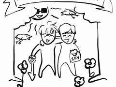 [맠동, 동맠] 오른쪽, 불 그리고 구덩이