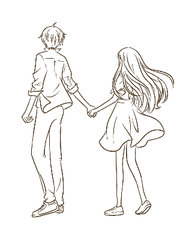 스마트폰 통화로 고백한 서브컬쳐 그녀