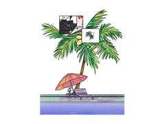 🌴🎂💙 생일 축하 만화