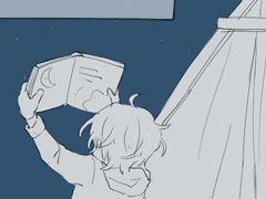 영원히 함께 빛나는 달님과 별님