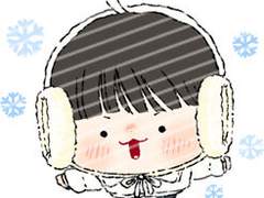 첫눈 맞는 요섭 키링 도안 유료배포 - 배경없는버젼