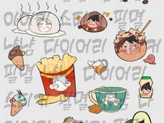 필멸 다이어리 스티커2