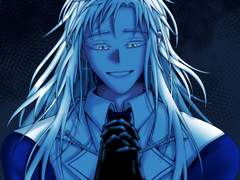 공갈커 하얀 장미 한 송이