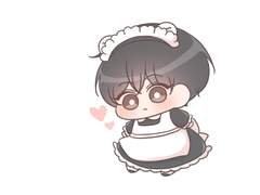 [데못죽] 메이드 뵤세진 투명포카 도안