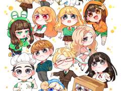 좀비고등학교 15인 꽃말 합작