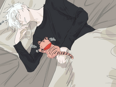 [고죠유지] 꾹꾹이