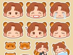 굿노트 스티커 캘린더 즈택버젼.