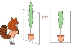 [투시-2] 화면, 픽쳐 플레인(Picture plane)