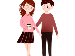 스마트폰 통화로 고백한 서브컬쳐 그녀