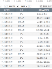 승무패 시리즈 6회